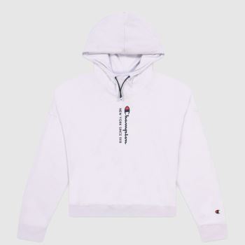 clothing Champion lilac hooded t-shirt clothing Champion lilac hooded t-shirt