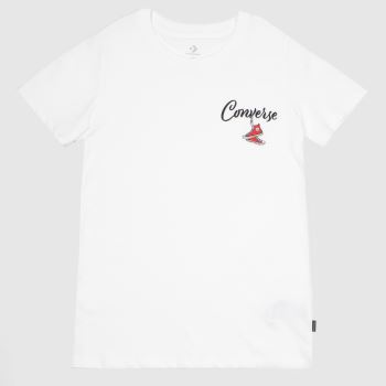 clothing Converse white cons hangin out classic tee clothing Converse white cons hangin out classic tee
