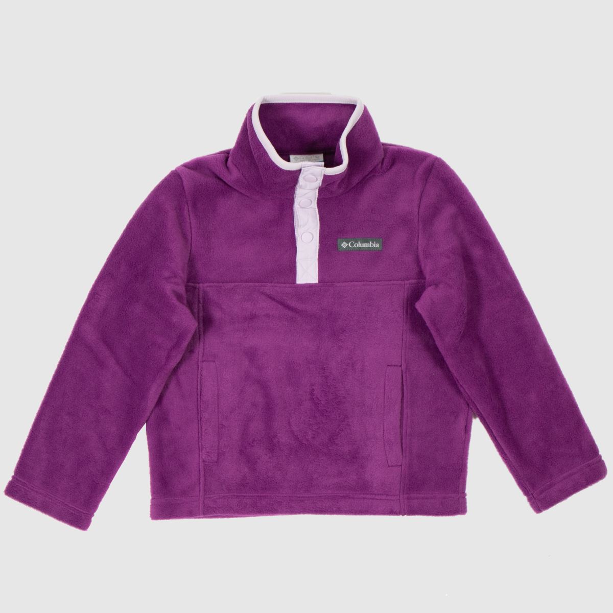 Columbia  Purple Kids Fleece Half Zip