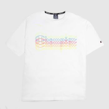 clothing Champion white crewneck t-shirt clothing Champion white crewneck t-shirt