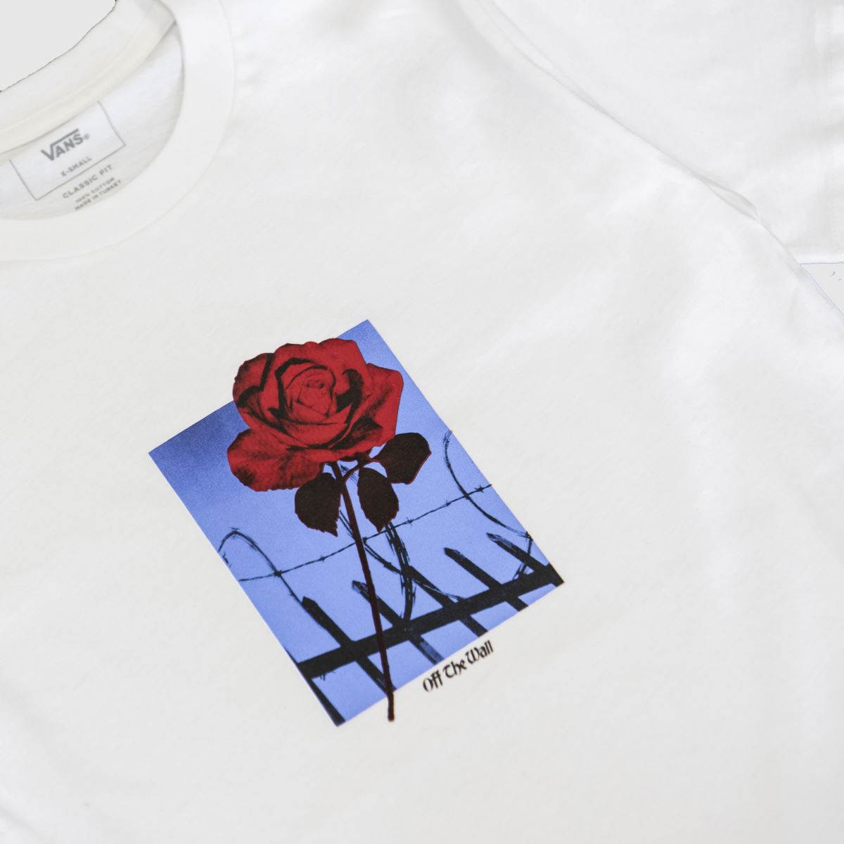 clothing vans white & blue trespassing clothing vans white & blue trespassing