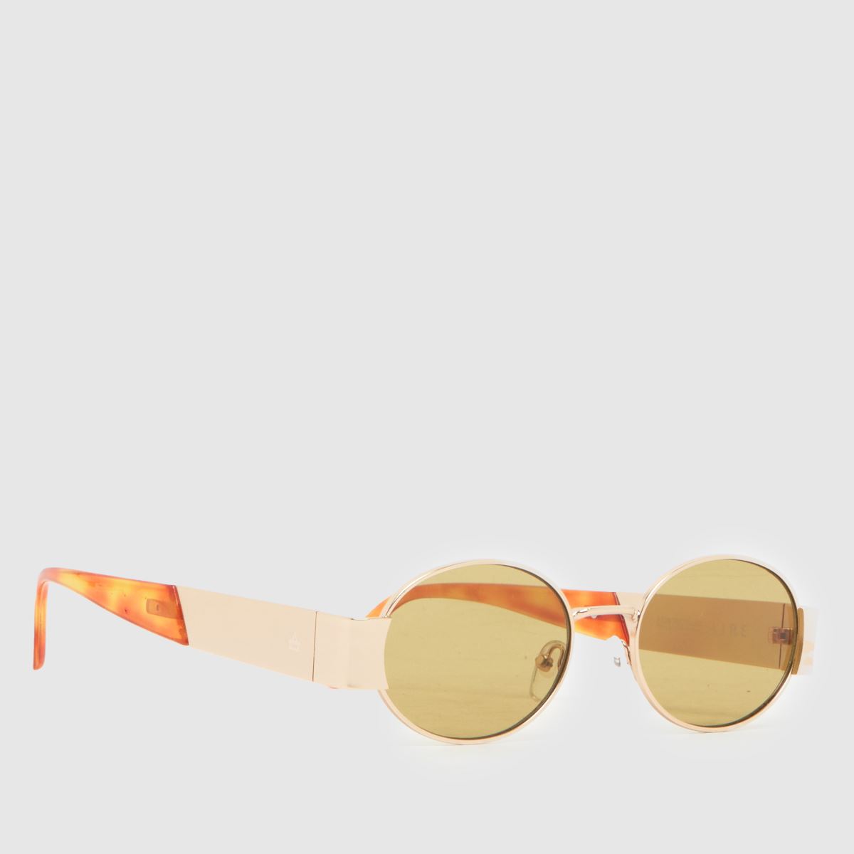 AIRE Mars Sunglasses in Rose Gold & Brown, Size: 51mm