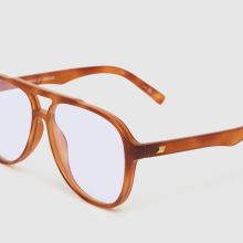 LE SPECS Blue Light Glasses in Beige Multi LE SPECS Blue Light Glasses,3 of 4
