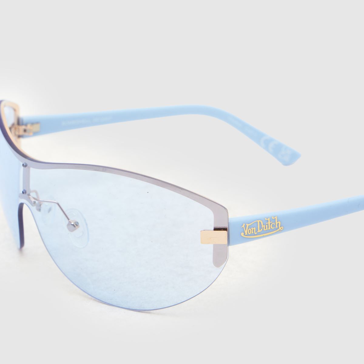 AIRE X Von Dutch Bombshell Wrap in Pale Blue AIRE X Von Dutch Bombshell Wrap 4