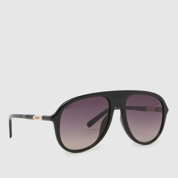 Quay Black Chart Topper Sunglasses Sunglasses