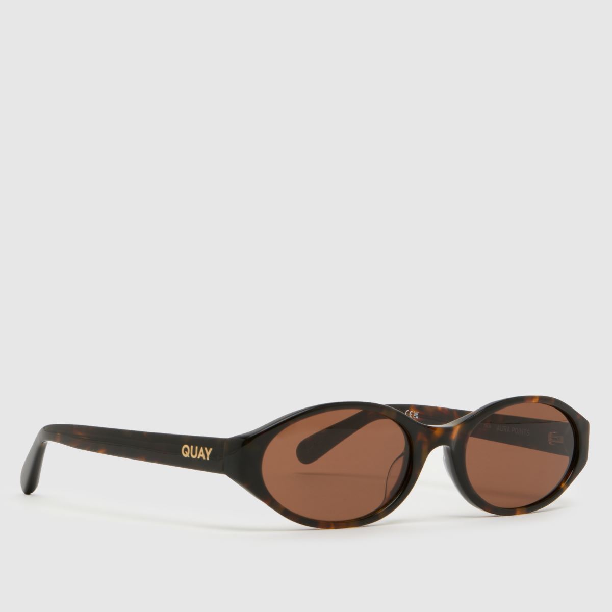 Image of Quay Brown Aura Points Sunglasses