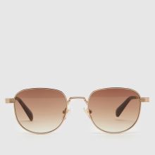 Quay Born Ready Sunglasses in Gold Quay Born Ready Sunglasses,2 of 4