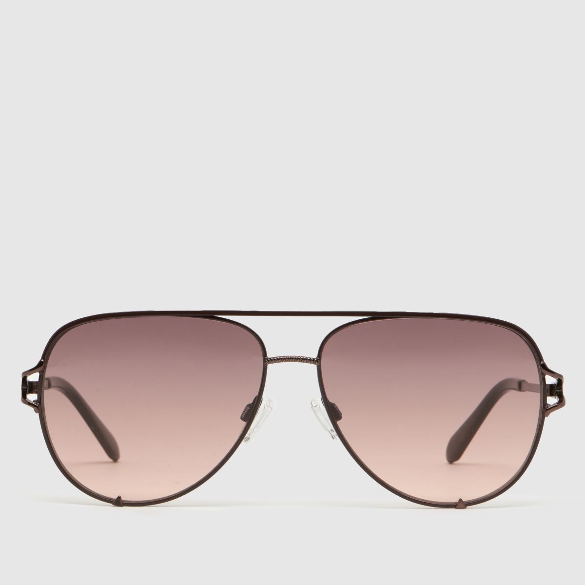 Quay High Key Twist Sunglasses in Brown Multi Quay High Key Twist Sunglasses 1