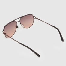 Quay High Key Twist Sunglasses in Brown Multi Quay High Key Twist Sunglasses,4 of 4