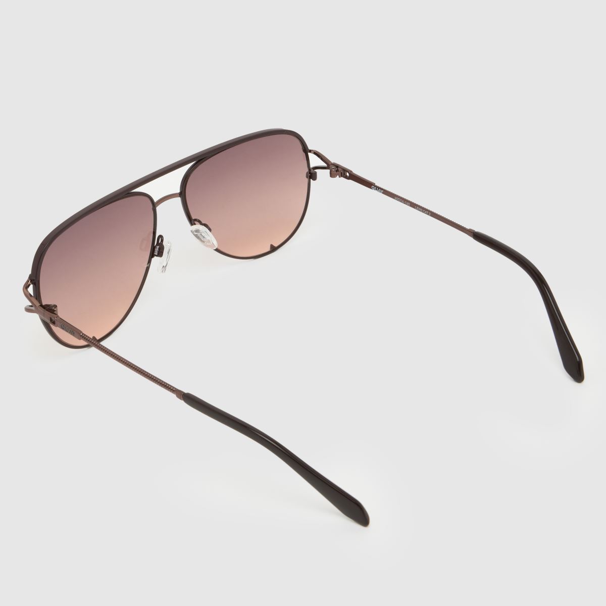 Quay High Key Twist Sunglasses in Brown Multi Quay High Key Twist Sunglasses 7