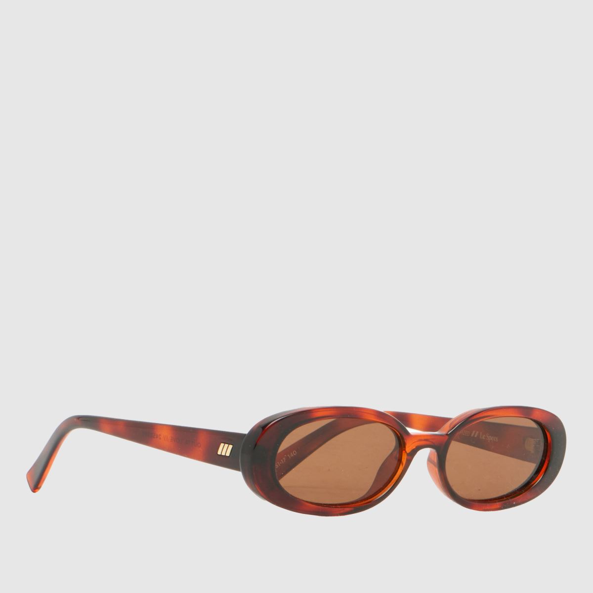 Image of LE SPECS Outta Love Sunglasses in Brown & Black, Size: 51mm