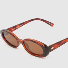 LE SPECS Outta Love Sunglasses in Brown Multi LE SPECS Outta Love Sunglasses,3 of 4