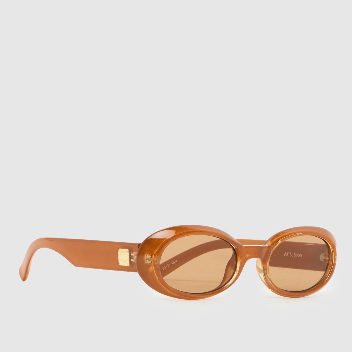 Image of LE SPECS Work It Sunglasses in Tan, Size: 51mm