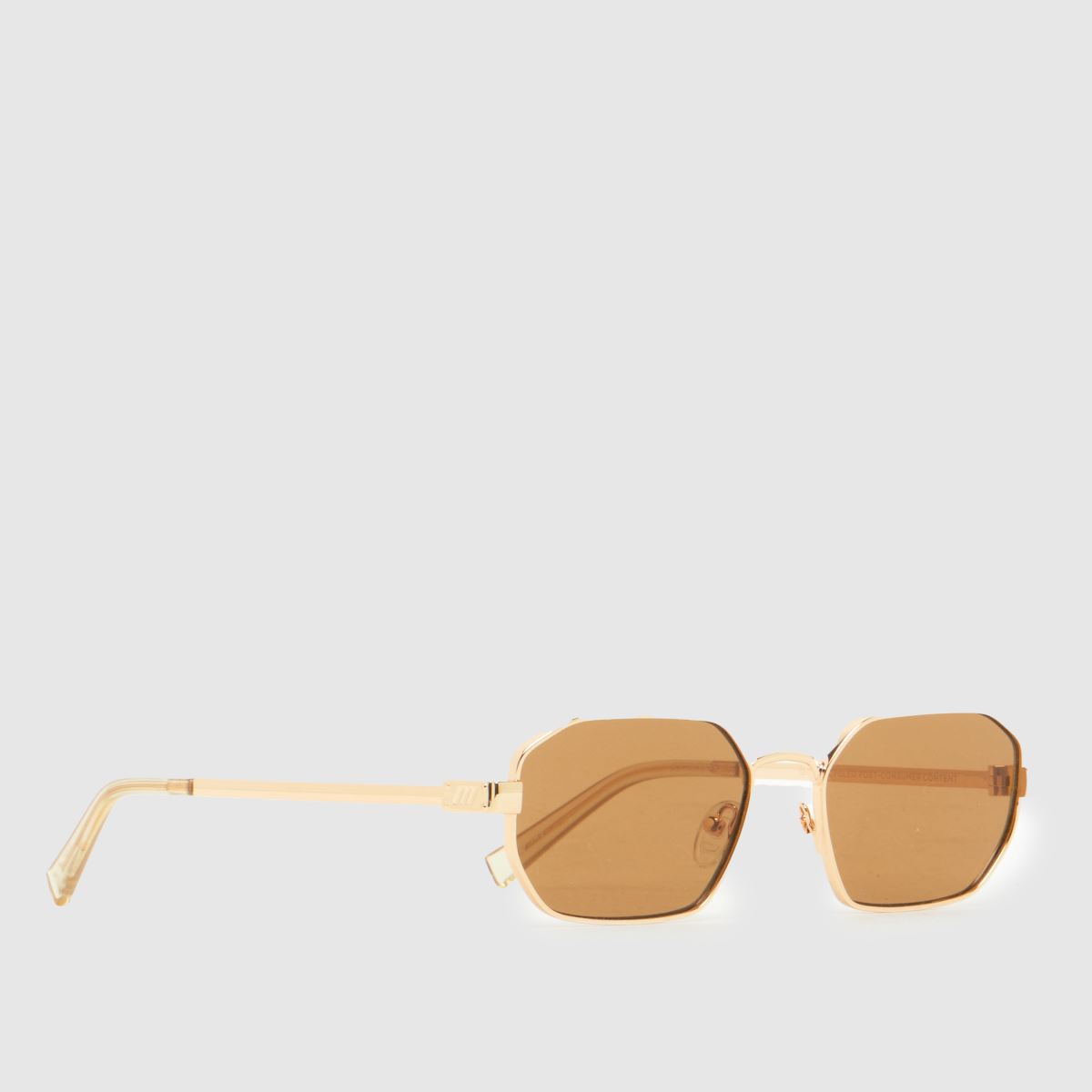 Image of LE SPECS Mythic Sunglasses in Gold, Size: 57mm