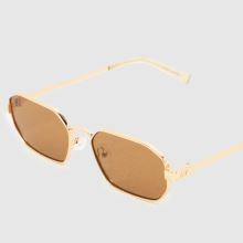 LE SPECS Mythic Sunglasses in Gold LE SPECS Mythic Sunglasses,3 of 4
