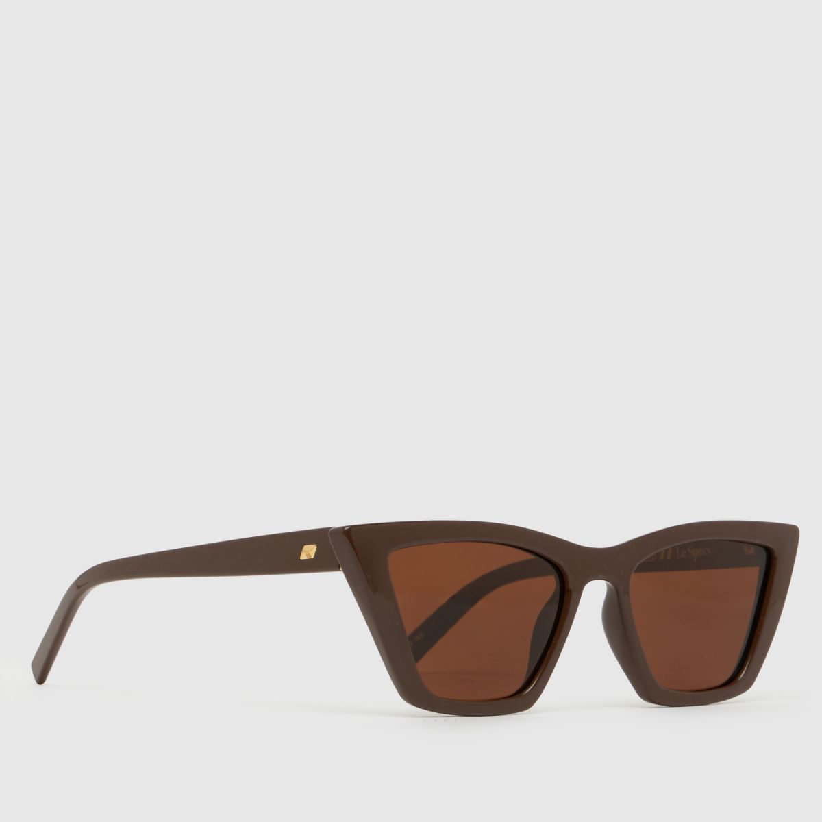 Image of LE SPECS Brown Velodrome Sunglasses