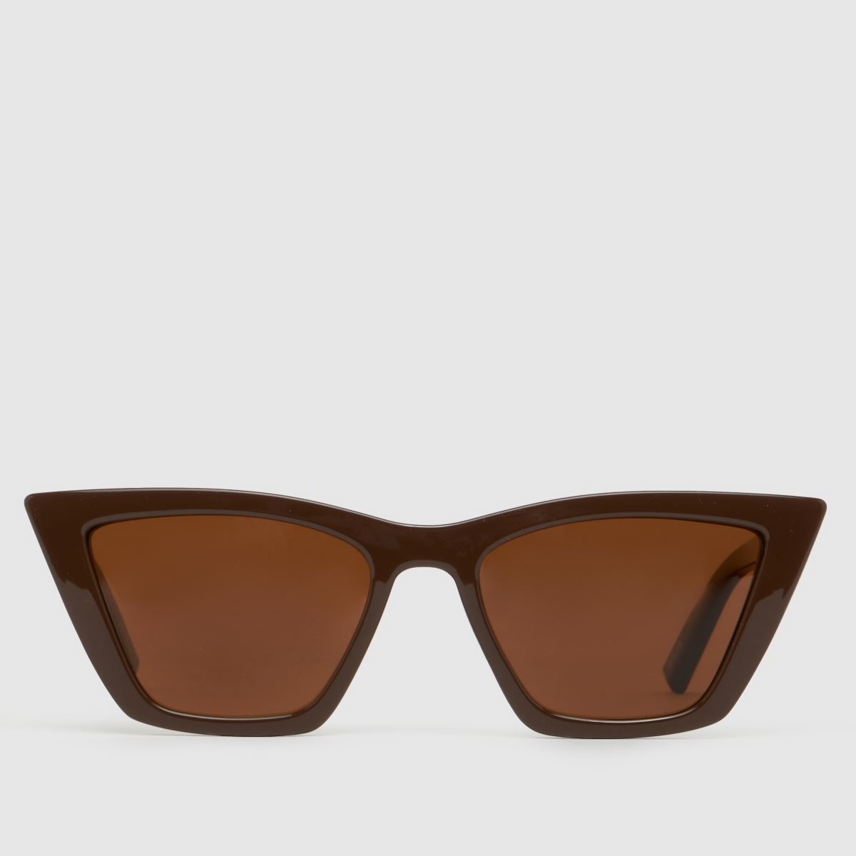 LE SPECS Velodrome Sunglasses in Brown LE SPECS Velodrome Sunglasses 1