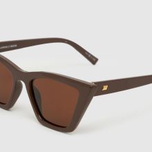 LE SPECS Velodrome Sunglasses in Brown LE SPECS Velodrome Sunglasses,3 of 4