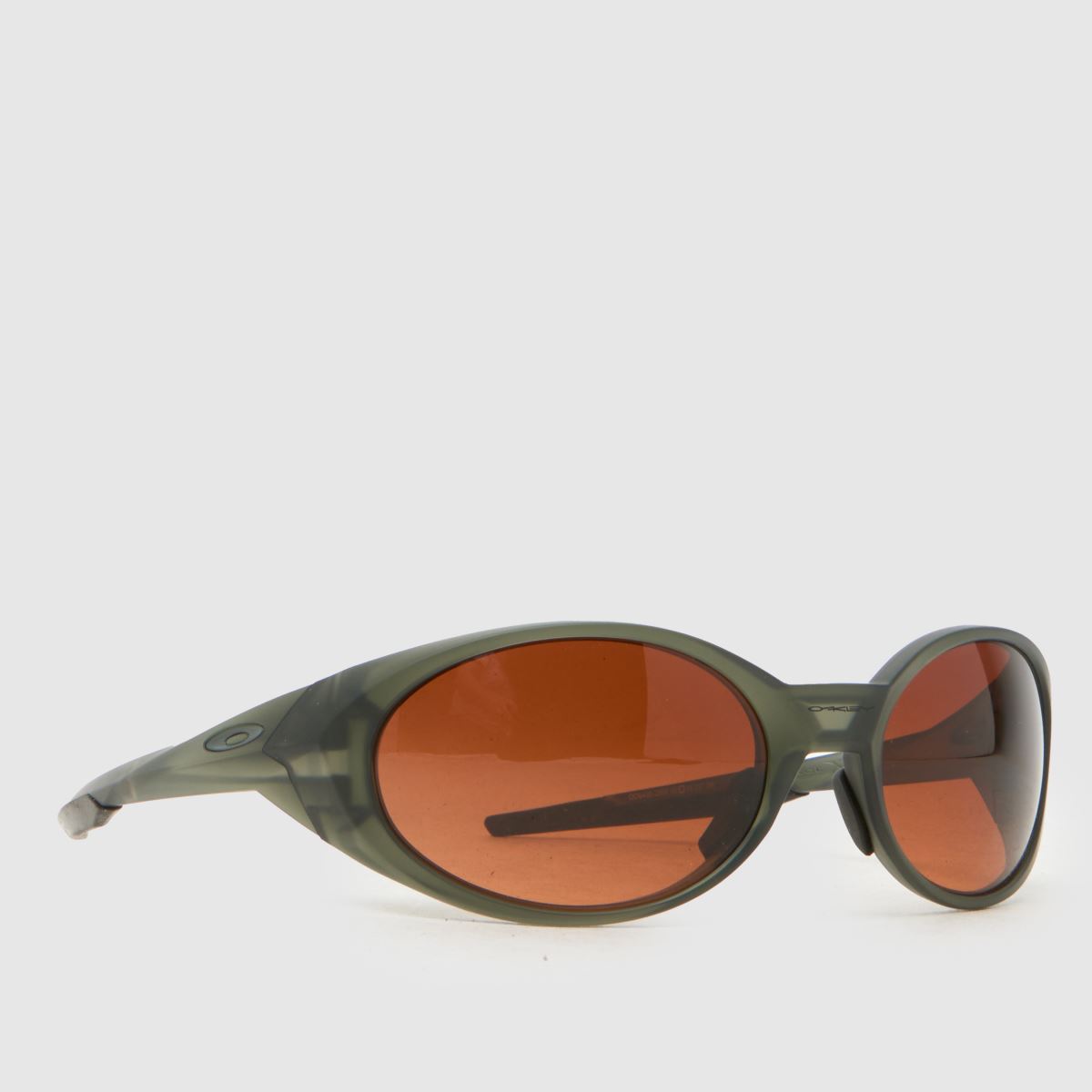 Oakley Dark Brown Eye Jacket Redux Oval Sunglass