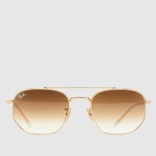 Ray-Ban Hexagonal Metal Sunglasses,2 of 4