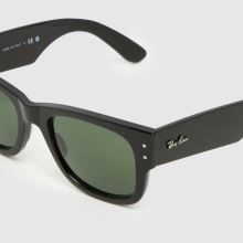 Ray-Ban Mega Wayfarer Sunglasses in Black Ray-Ban Mega Wayfarer Sunglasses,3 of 4