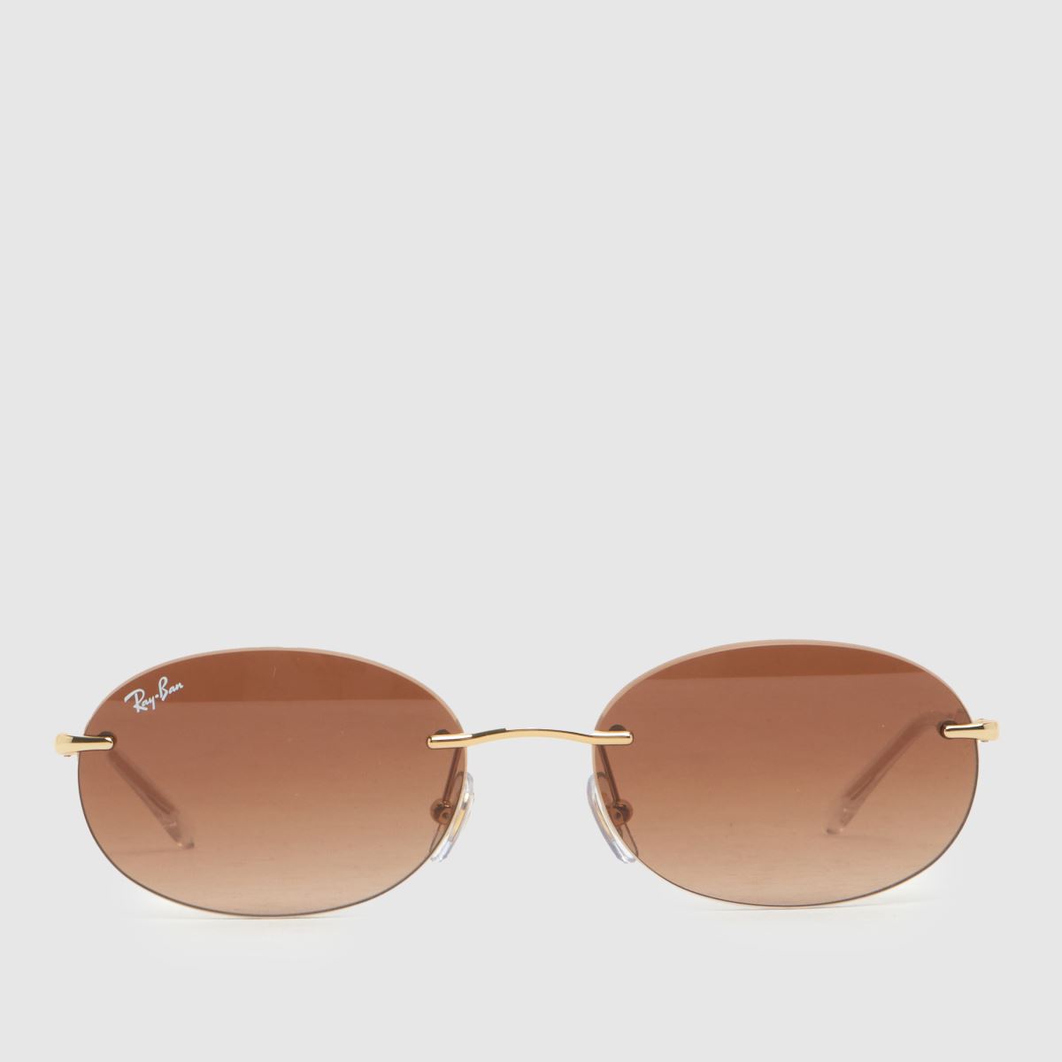 Ray-Ban 3767 Oval Sunglasses in Brown Multi Ray-Ban 3767 Oval Sunglasses 1
