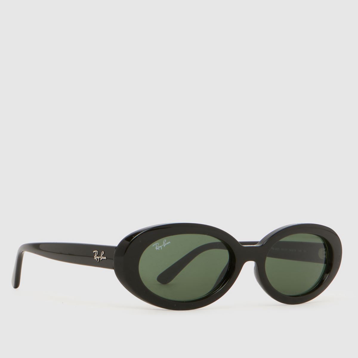 Image of Ray-Ban Black 2223 Oval Sunglasses