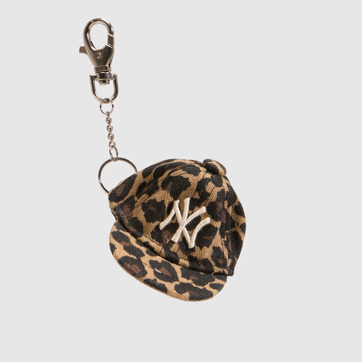 New Era Leopard Cap Keychain in Print New Era Leopard Cap Keychain