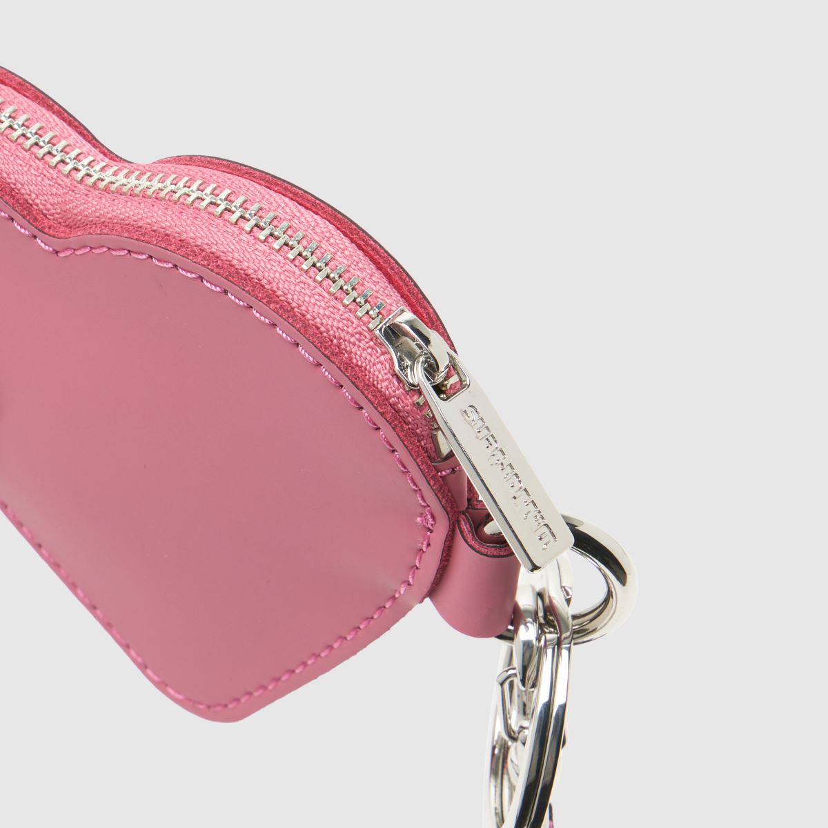 Dr Martens Heart Purse Bag Charm in Pale Pink Dr Martens Heart Purse Bag Charm 4