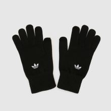 adidas Adicolor Smartphone Gloves in Black adidas Adicolor Smartphone Gloves,1 of 4