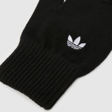 adidas Adicolor Smartphone Gloves in Black adidas Adicolor Smartphone Gloves,2 of 4