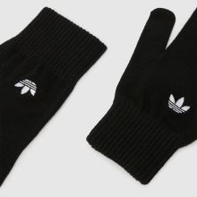 adidas Adicolor Smartphone Gloves in Black adidas Adicolor Smartphone Gloves,3 of 4
