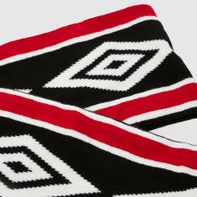 UMBRO Diamond Intarsia Scarf in Black Multi UMBRO Diamond Intarsia Scarf,3 of 4
