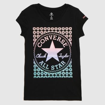 Converse black & pink girls ss chuck patch Converse black & pink girls ss chuck patch