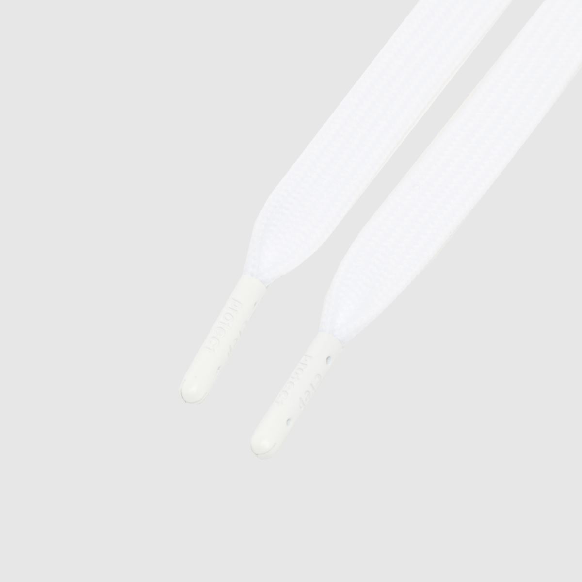 Crep Protect Flat Tonal Laces in White Crep Protect Flat Tonal Laces 4