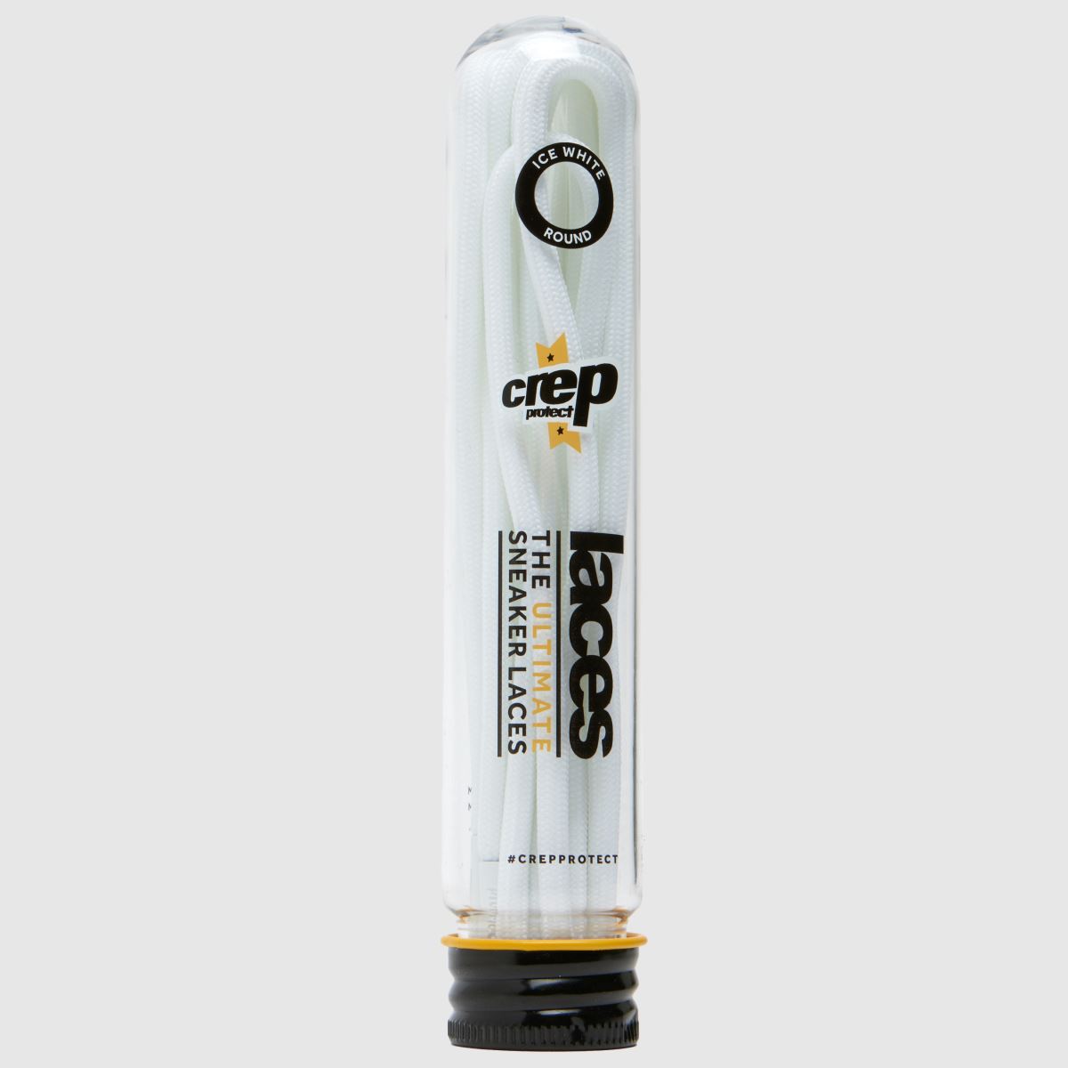 Crep Protect Round Tonal Laces in White Crep Protect Round Tonal Laces 7