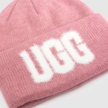 UGG Logo Beanie in Pink UGG Logo Beanie,2 of 4