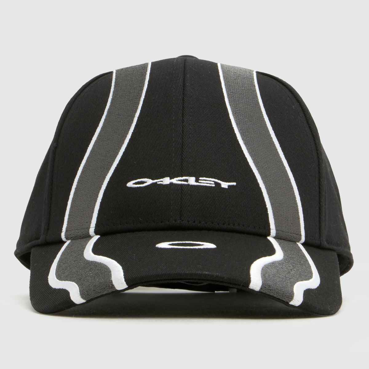 Oakley Wave Cap in Black & Grey, Size: S/M
