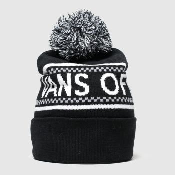 accessories vans black & white pep rally beanie accessories vans black & white pep rally beanie