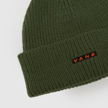 Vans Determine Cuff Beanie in Khaki Vans Determine Cuff Beanie,2 of 4