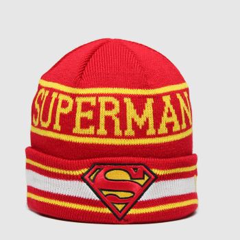 New Era red kids dc superman knit New Era red kids dc superman knit