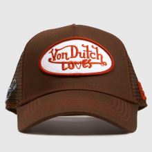 Von Dutch Trucker Cap in Brown Von Dutch Trucker Cap,1 of 4