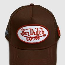 Von Dutch Trucker Cap in Brown Von Dutch Trucker Cap,3 of 4