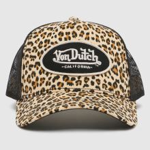 Von Dutch Leopard Trucker Cap,1 of 4