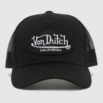 Von Dutch Black Trucker Cap Caps and Hats