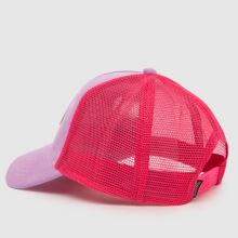 Von Dutch Velvet Trucker Cap in Pink Von Dutch Velvet Trucker Cap,3 of 4