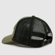 Von Dutch Velvet Trucker Cap in Black & Green Von Dutch Velvet Trucker Cap,3 of 4
