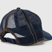 Von Dutch Denim Trucker Cap in Navy Von Dutch Denim Trucker Cap,4 of 4
