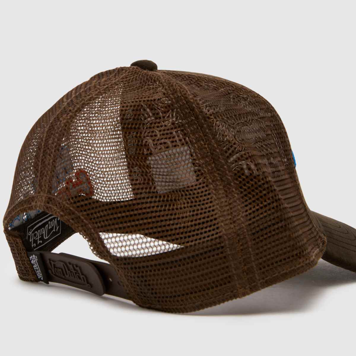 Von Dutch Velvet Trucker Cap in Brown Multi Von Dutch Velvet Trucker Cap 7