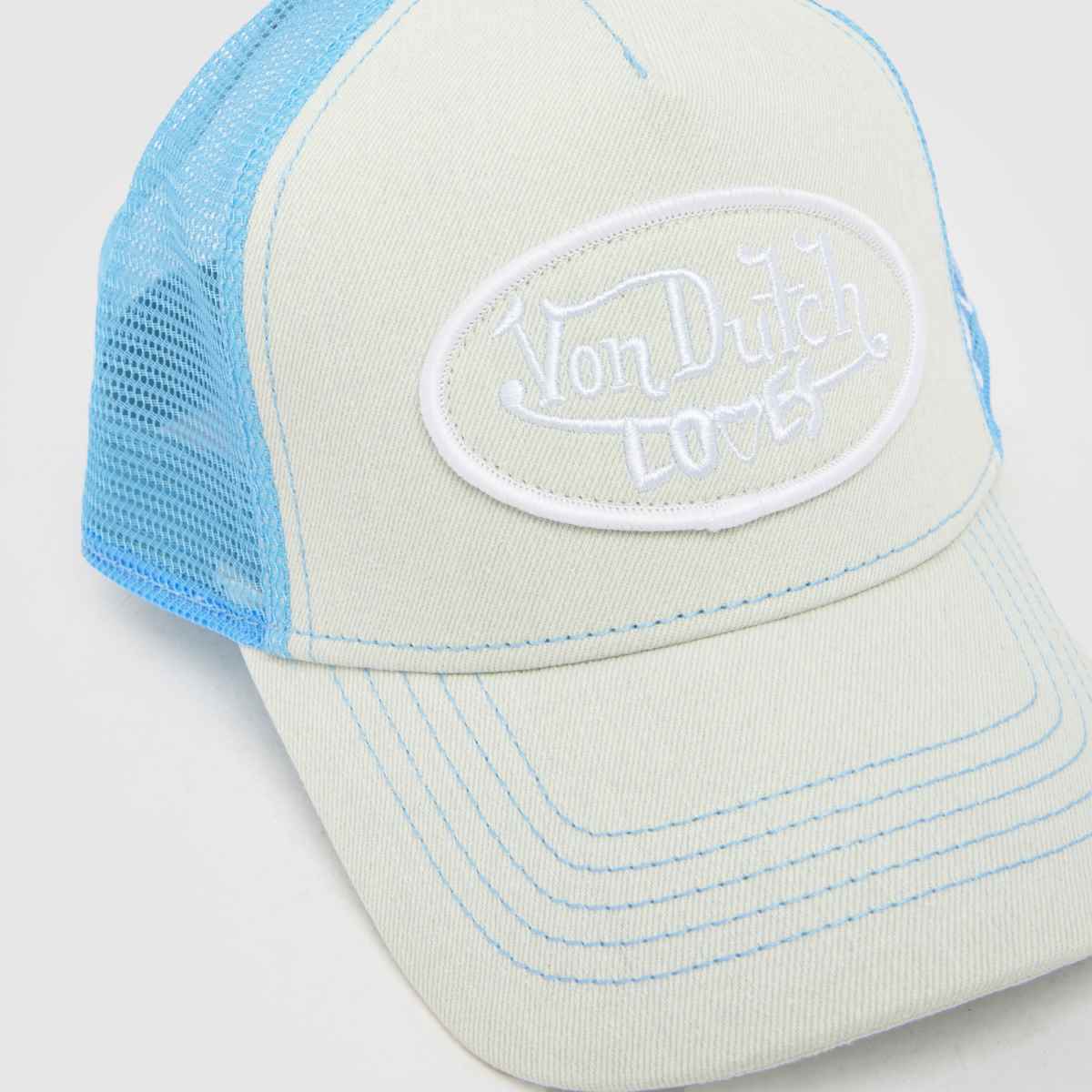 Off-White Multi Von Dutch Denim Trucker Cap Caps And Hats